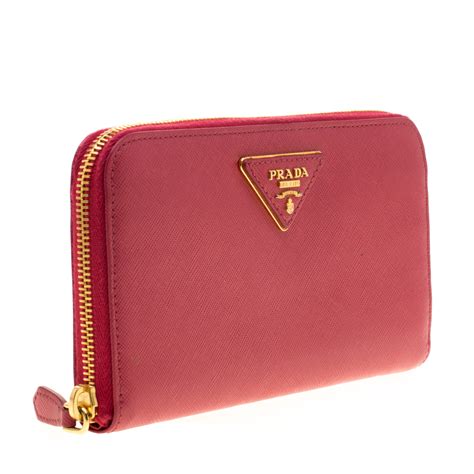 prada wallet women& 39|prada zipper wallet.